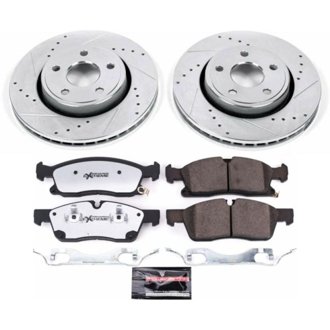 Z36 Truck and SUV Carbon-Fiber Ceramic Brake Pad and Drilled & Slotted Rotor Kit