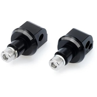 Adaptor Passenger Footpeg Black