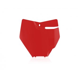 18-24 KTM SX85/21-24 GasGas MC85 Front Number Plate - Red