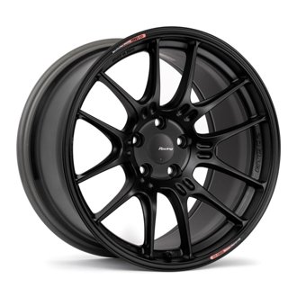 GTC02 18x10.5 5x114.3 15mm Offset 75mm Bore Matte Black Wheel