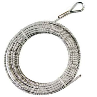 WIRE ROPE 7/32" X 55'