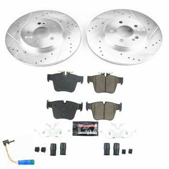 Z23 Daily Driver Carbon-Fiber Ceramic Brake Pad and Drilled & Slotted Rotor Kit