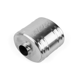 Premium Sound Absorption Muffler - Straight 63.5mm (2.5in) - Oval Body 220mm x 169mm x 211mm