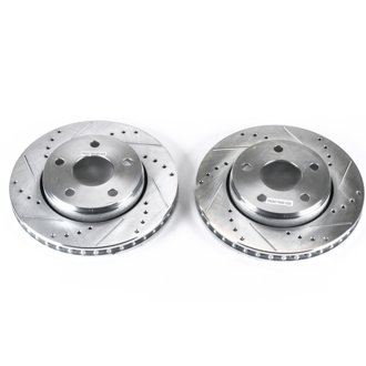 Evolution Performance Drilled And Slotted Rotor Pair