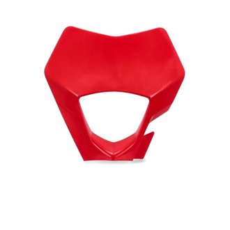 21-23 GasGas EC250/300/250F/350F Headlight Mask - Red