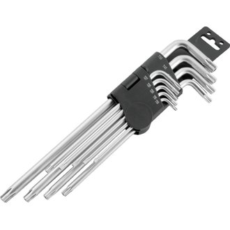 9-pc Ball End Long Wrench Set - Torx