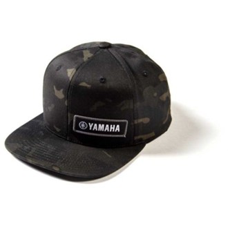 Yamaha Camo Snapback Hat / Black
