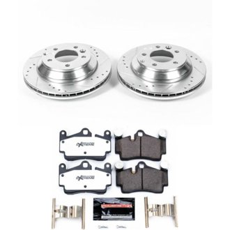Z26 Street Performance Ceramic Brake Pad and Drilled & Slotted Rotor Kit
