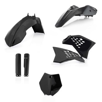 09-11 KTM SX65 Full Plastic Kit - Black