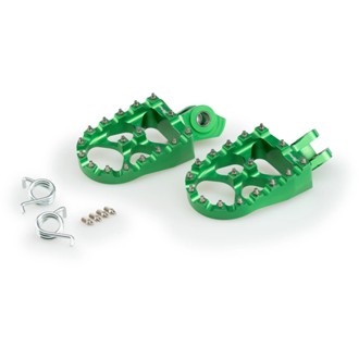 Footpegs Off-Road Green