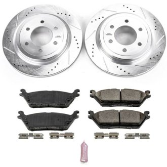 Z23 Daily Driver Carbon-Fiber Ceramic Brake Pad and Drilled & Slotted Rotor Kit