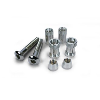 Comp Probend Bar End Set -Silver