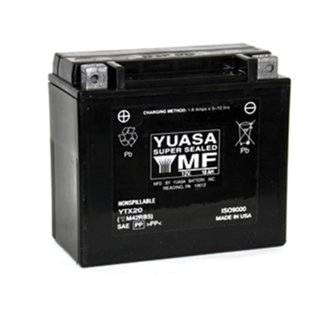 YTX20 FACTORY ACTIVATED MAINTENANCE FREE 12 VOLT BATTERY