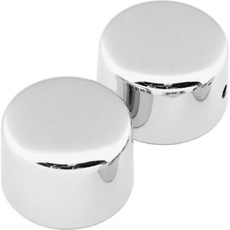 Bikers Choice 08-Up Big Twin Chrome Axle Cap Set Front
