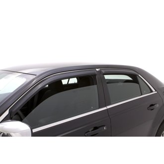 AVS 11-18 Chrysler 300 Ventvisor Outside Mount Window Deflectors 4pc - Smoke