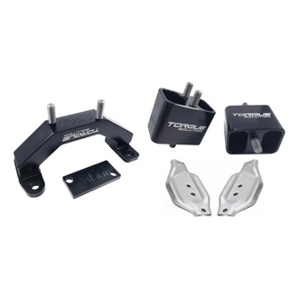 Solid Billet Engine/Transmission Mounts w/Mount Plates - 02-14 Subaru WRX