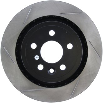 Sport Slotted Brake Rotor; Rear Right