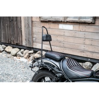21-22 Rebel 1100 Sissy Bar Tall 20in - Black