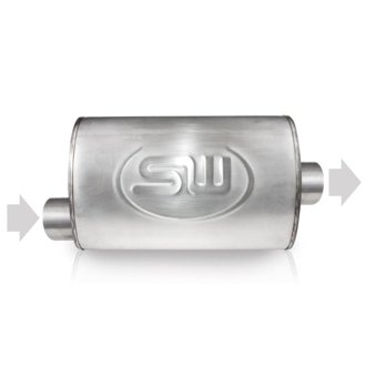 2.5in ID OFFSET INLET/ 2.5in OD CENTER OUTLET 5inX9in