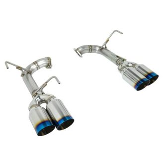 Subaru WRX STi VA Axle Back Exhaust w/ Stainless Single Wall Tip - 4 Inch Version