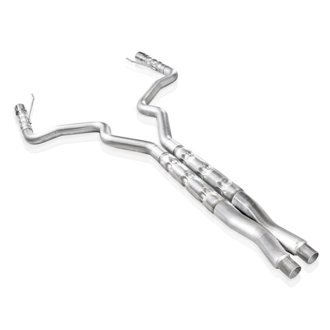 2015-16 Mustang GT 3in Catback X-Pipe Retro Chambered Mufflers 3in Cores