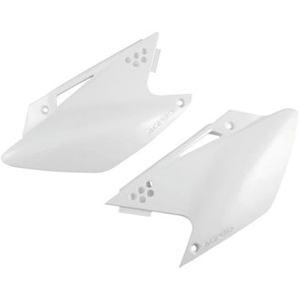 06-08 Kawasaki KX250F Side Panels - White