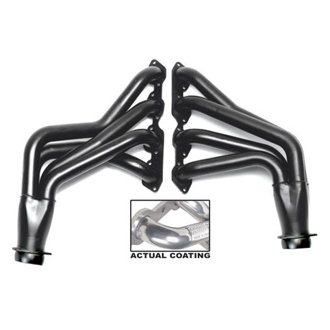 Silver Long-Tube EO Headers For '65-82 Corvette 396-502 No A.I.R.
