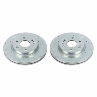 Evolution Performance Drilled And Slotted Rotor Pair