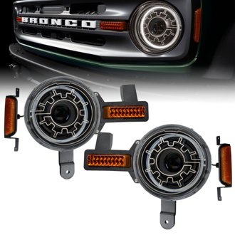 Bi-LED Projector Headlights for 2021+ Ford Bronco - Heated Lens