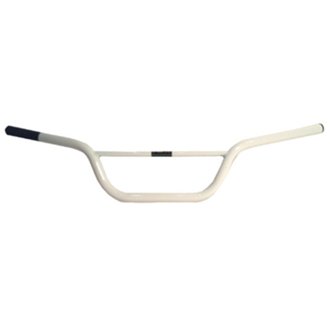 Steel Dirtbike Handlebar White Suzuki Rm