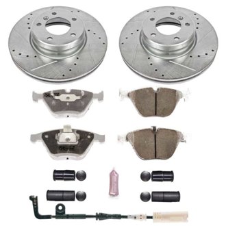 Z26 Street Performance Ceramic Brake Pad and Drilled & Slotted Rotor Kit
