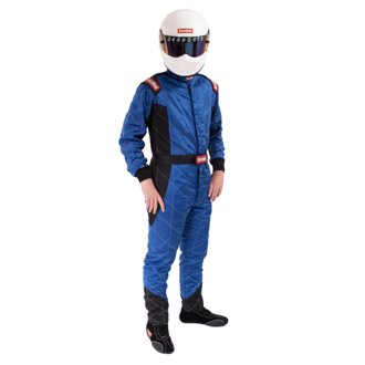 Blue Chevron-5 Suit SFI-5 - Medium