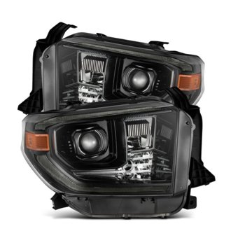 14-21 Toyota Tundra PRO-Series Projector Headlights Black w/Seq. Sig. + DRL