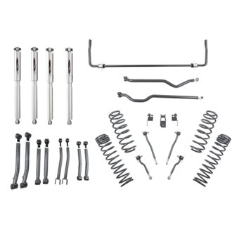 4 INCH LIFT KIT | FRONT AND REAR TRAIL PERFORMANCE SHOCKS