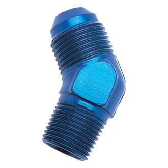 Performance -6 AN to 1/4in NPT 45 Degree Flare to Pipe Adapter