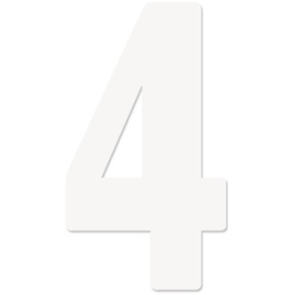 FX 2015 NUMBERS PRO 8" WHITE 4