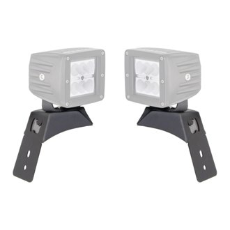 XE Hood Latch Light Mounts for Jeep JL/JT - Fits Single 3x3 LED Cube Light