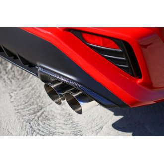 RMK Designs 22+ Subaru WRX Carbon Fiber Exhaust Finisher - Gloss Finish