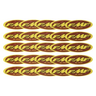 5In Oval Sticker (Yel/Red) (25 Pack