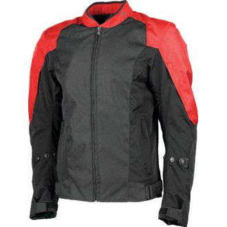 Moment Of Truth Jacket Black/Red - Xl