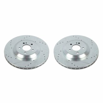 Evolution Performance Drilled And Slotted Rotor Pair