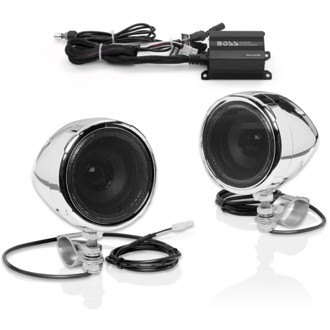 Systems Motorcycle Speaker Amplifier/ Bluetooth/ 3in Speakers