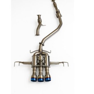 24+ Acura Integra Type-S DE5 Q300 Cat-Back Exhaust system - Single Layer Ti Tip