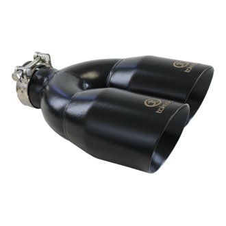 Takeda 304 Stainless Steel Clamp-on Exhaust Tip Black