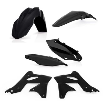 13-16 Kawasaki KX250F Plastic Kit - Black