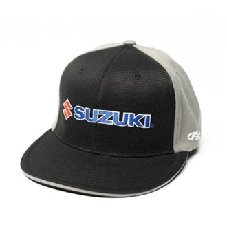 Suzuki Team Flex-Style Hat / Black-Grey (S/M