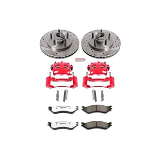 Z36 Truck and SUV Ceramic Brake Pad, Drilled & Slotted Rotor, and Caliper Kit