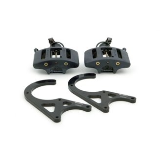 01-02 Viper RT-10/GTS/92-00 Viper RT-10/GTS Rear GT BBK 1 Piston Cast 2pc Hand-Brake-Black