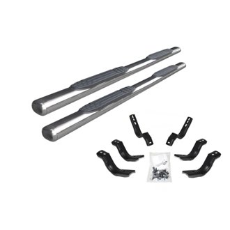 4" 1000 Series Side Steps With Mounting Bracket Kit