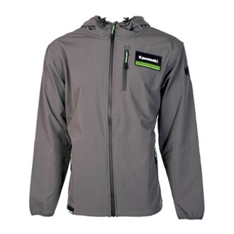 Kawasaki Soft-Shell Jacket / Gray M